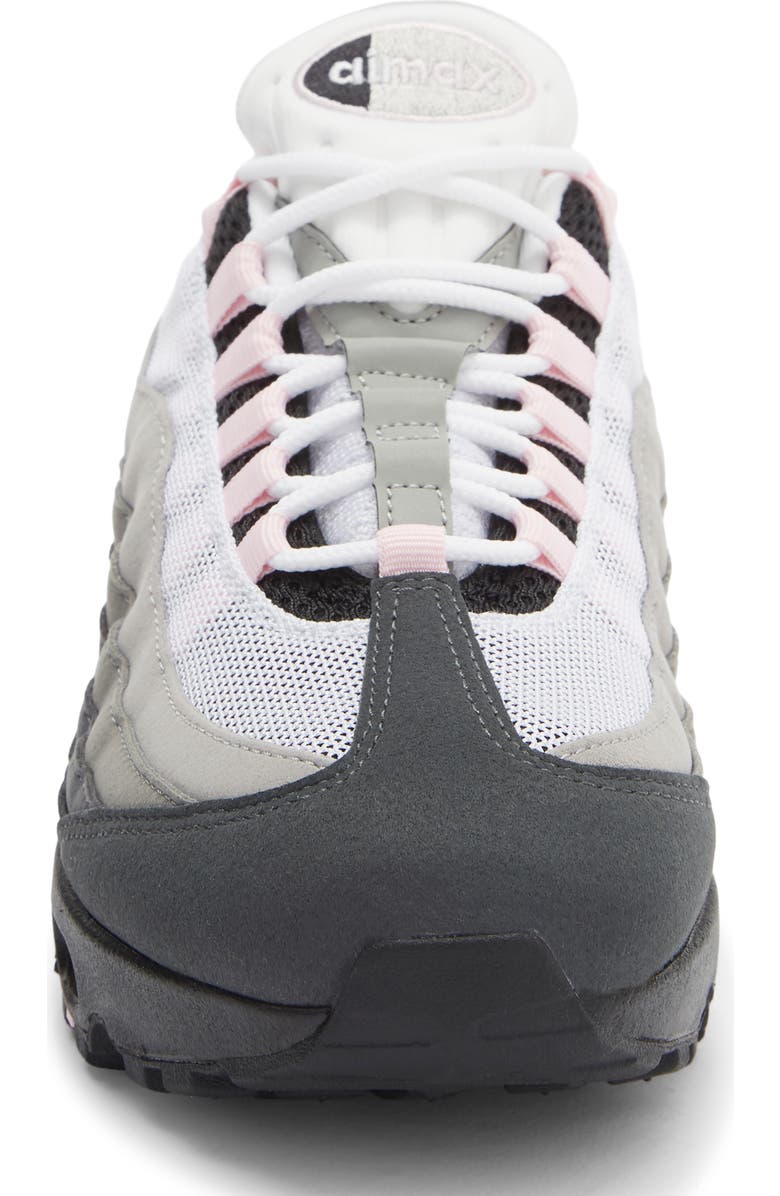 Nike Air Max 95 Big Bubble Sneaker, Alternate, color, Black/ Pink/ White/ Silver