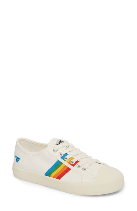 Coaster Rainbow Striped Sneaker (Women)
