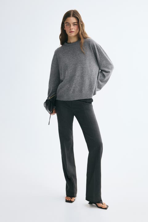 Fine-Knit Cashmere Sweater