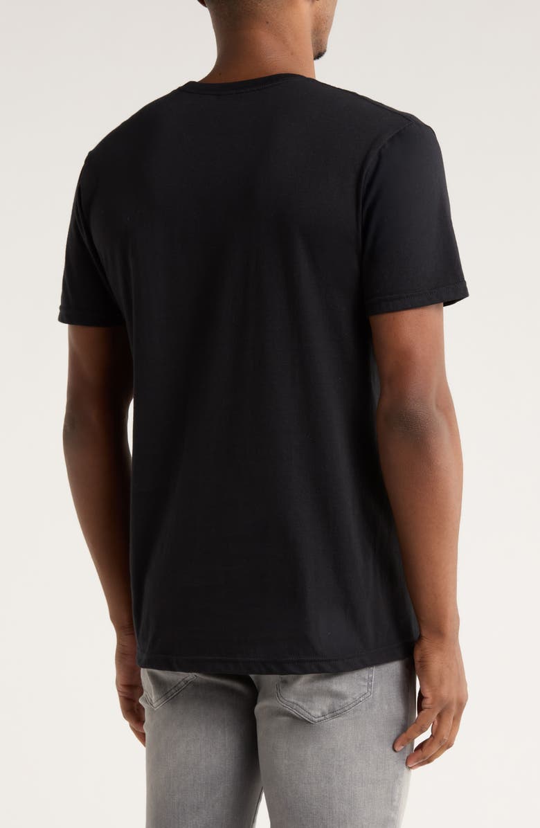 Vans Logo Cotton Graphic T-Shirt, Alternate, color, Black/White