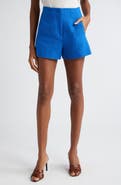 Veronica Beard Jazmin High Waist Tweed Shorts