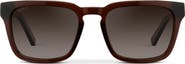 WMP Eyewear Maverick - 52mm Square Polarized Sunglasses