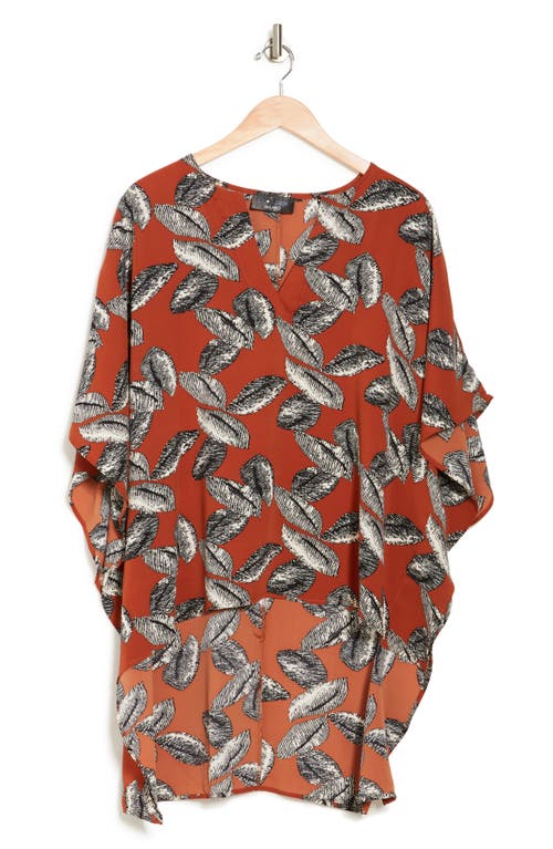 Patrizia Luca Feather Print Top