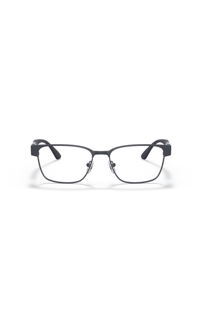 Armani Exchange 55mm Rectangle optical glasses, Alternate, color, Blue