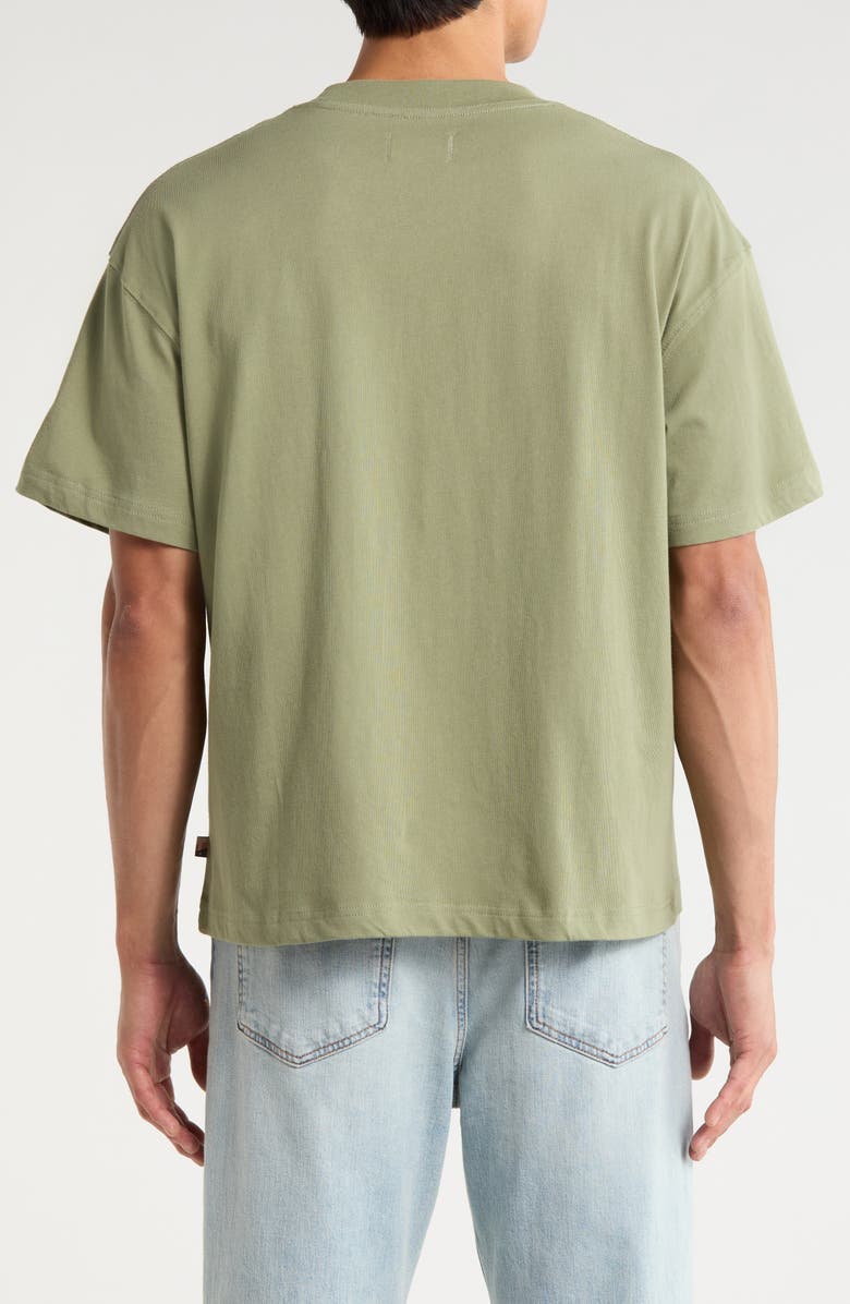 HONOR THE GIFT Don't Overthink It Graphic T-Shirt, Alternate, color, Sage