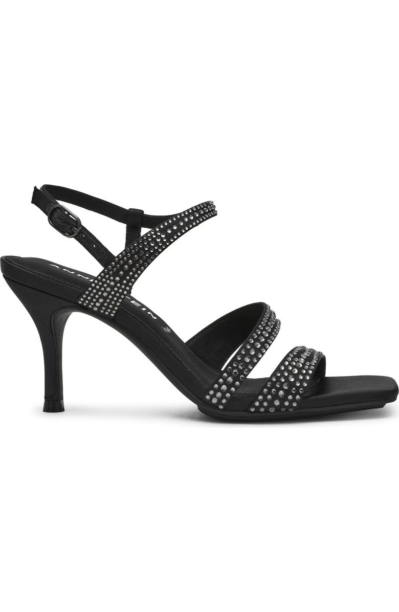 Anne Klein Sonoma Slingback Sandal, Alternate, color, Black Crystal