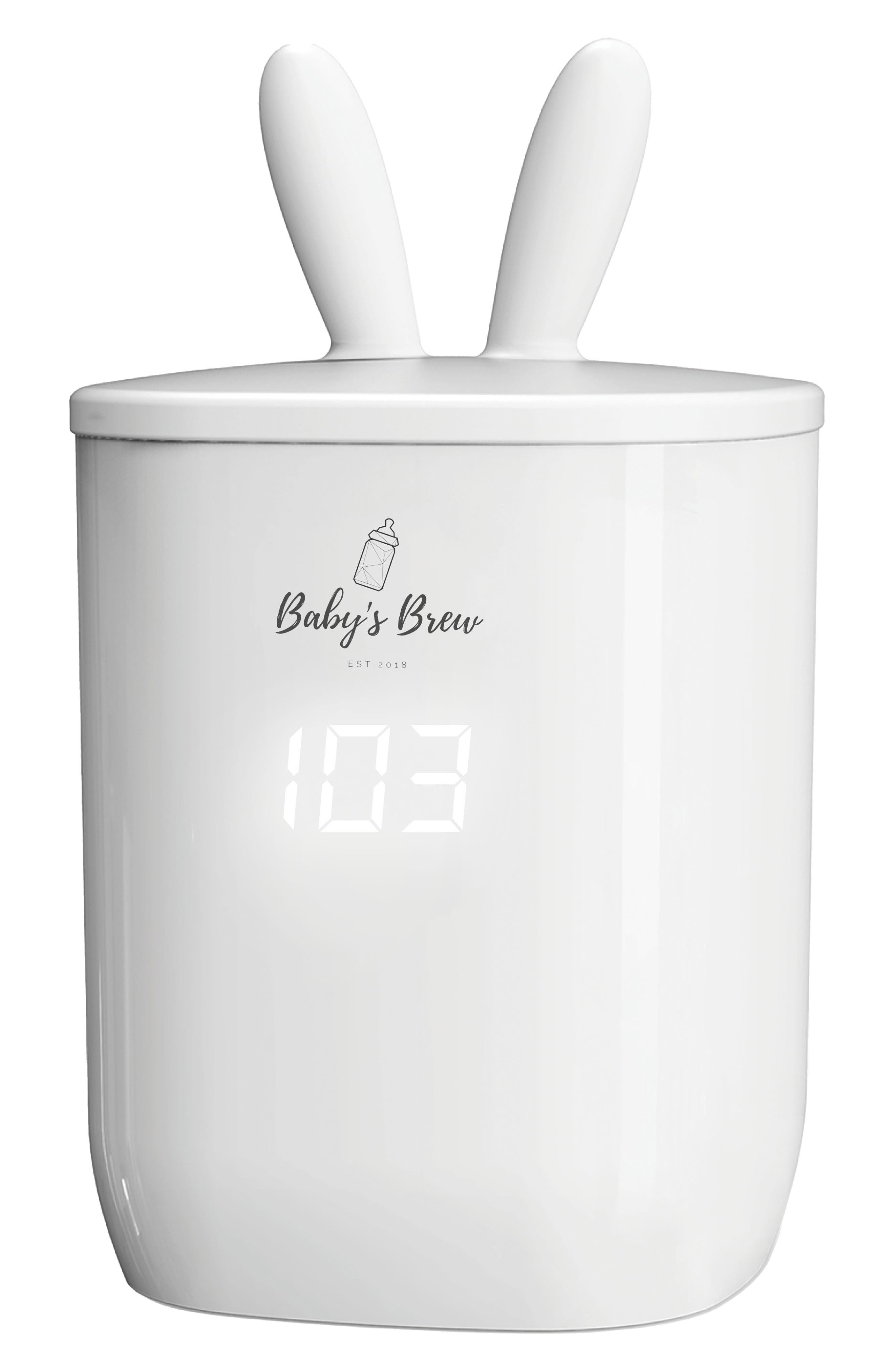 Baby's Brew Portable Bottle Warmer Pro in White 