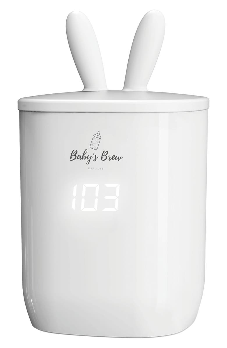 Baby's Brew Portable Bottle Warmer Pro, Main, color, White