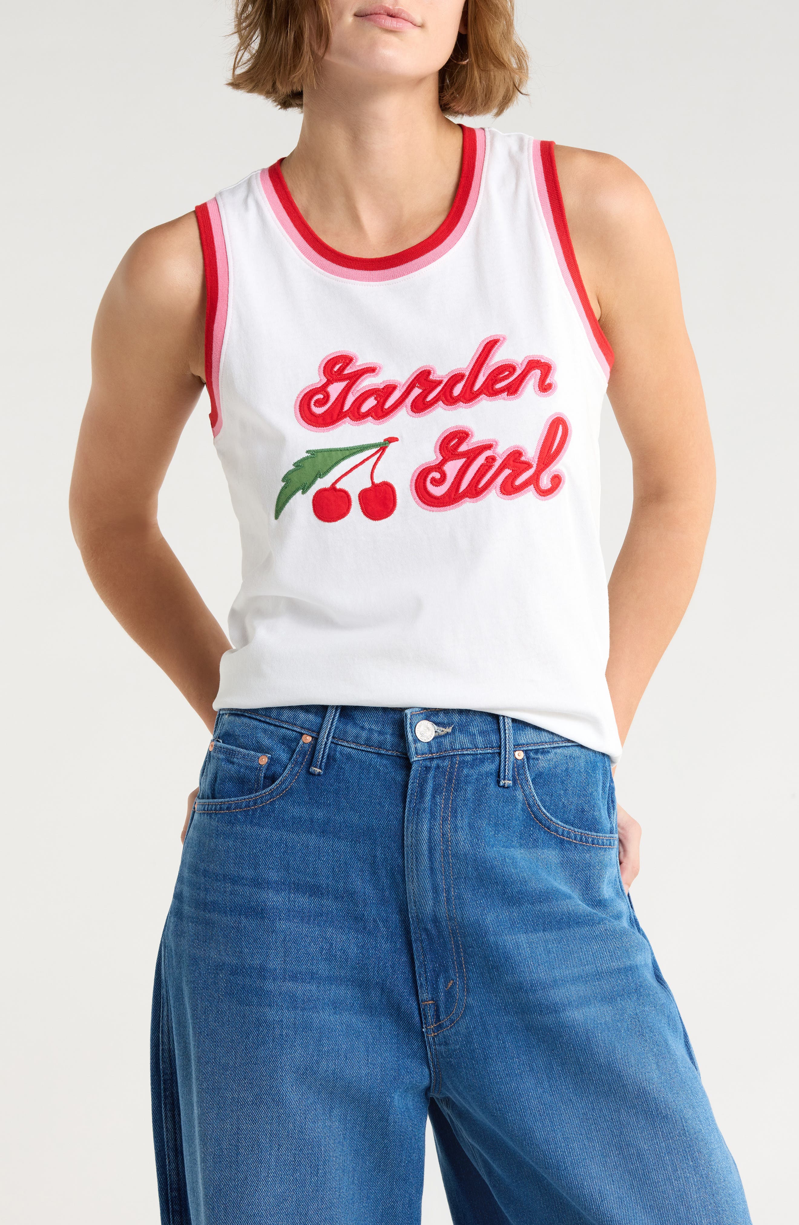 MOTHER The Court Crusher Cotton Graphic Tank