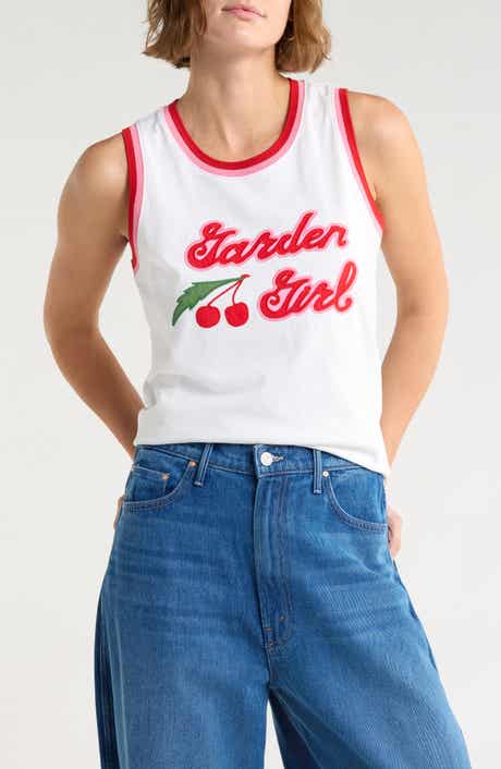 MOTHER The Court Crusher Cotton Graphic Tank