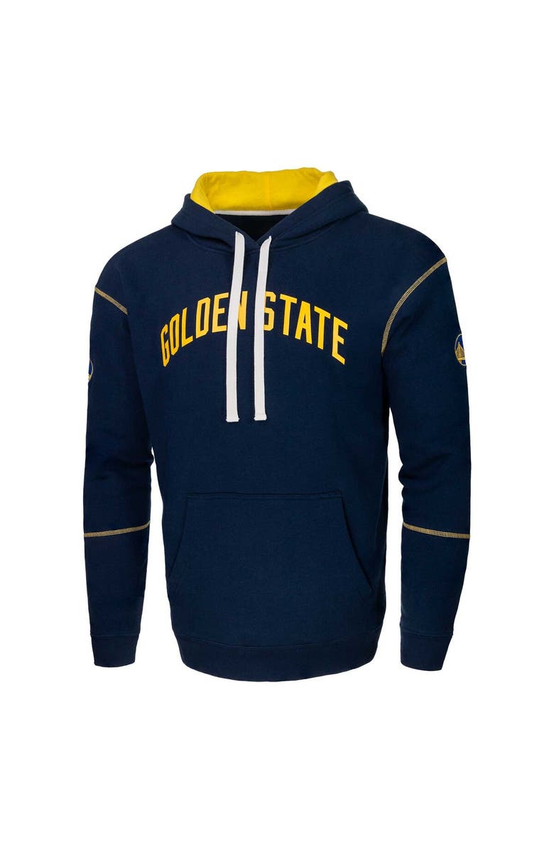Stadium Essentials Unisex Navy Stadium Essentials Golden State Warriors Monument Pullover Hoodie, Alternate, color, Navy