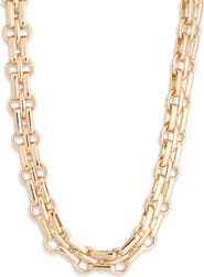 Ettika Interlocking Chain Necklace