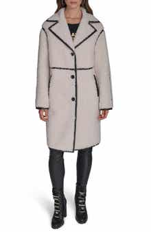 Faux Shearling Coat