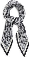 Echo Pleated Spots on Spots Diamond Silk Scarf