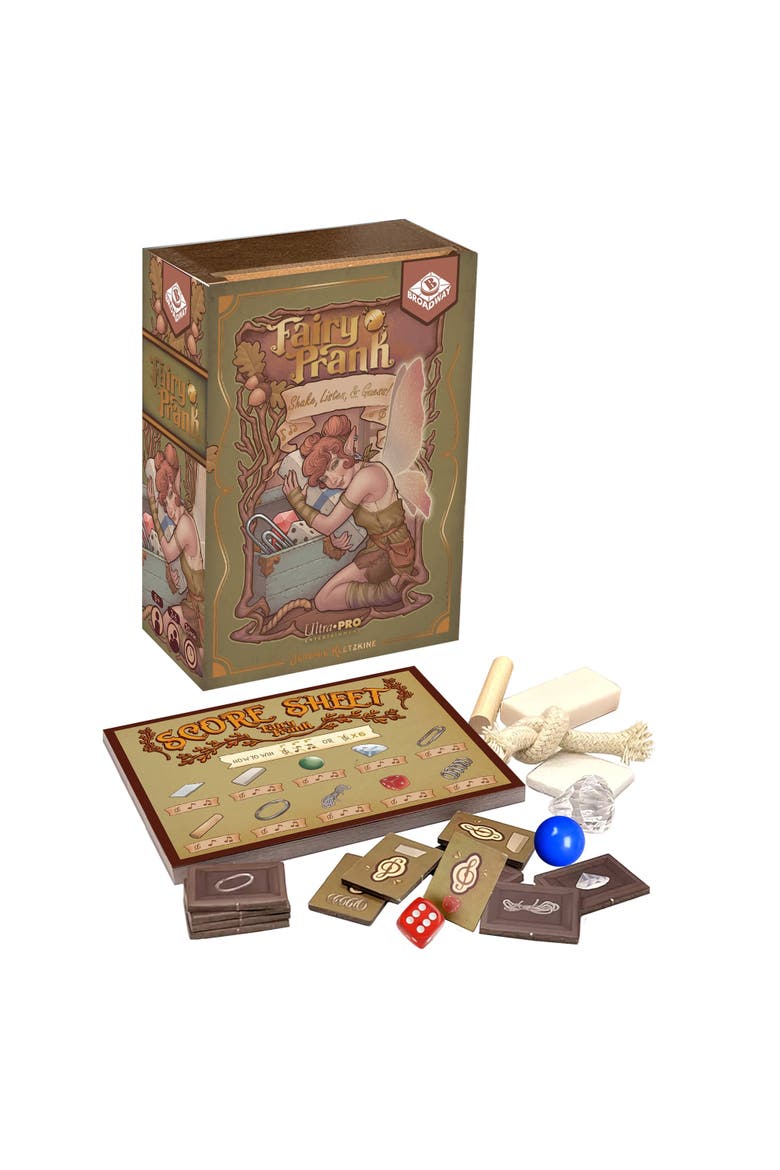 Fairy Prank Board Game,  Fun for Families, Ages 8+, Alternate, color, Multicolored