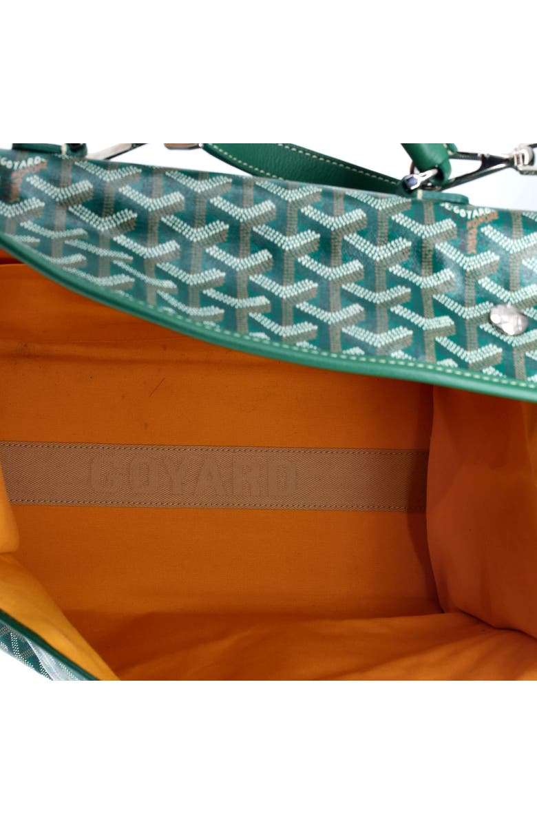 Pre-Owned Goyard Saint Leger Briefcase Backpack Coated Canvas, Alternate, color,