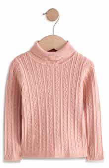 NEXT Kids' Cable Stitch Roll Neck Sweater