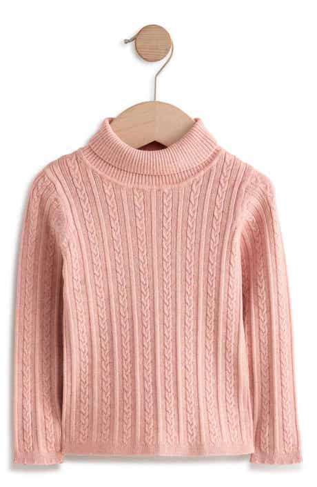 NEXT Kids' Cable Stitch Roll Neck Sweater