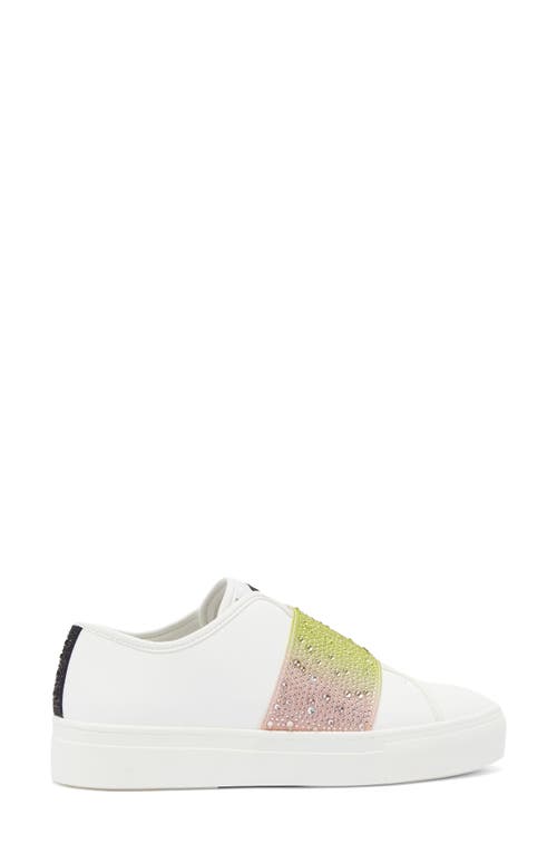 KARL LAGERFELD KARL LAGERFELD PARIS REMMY RHINESTONE SLIP-ON SNEAKER