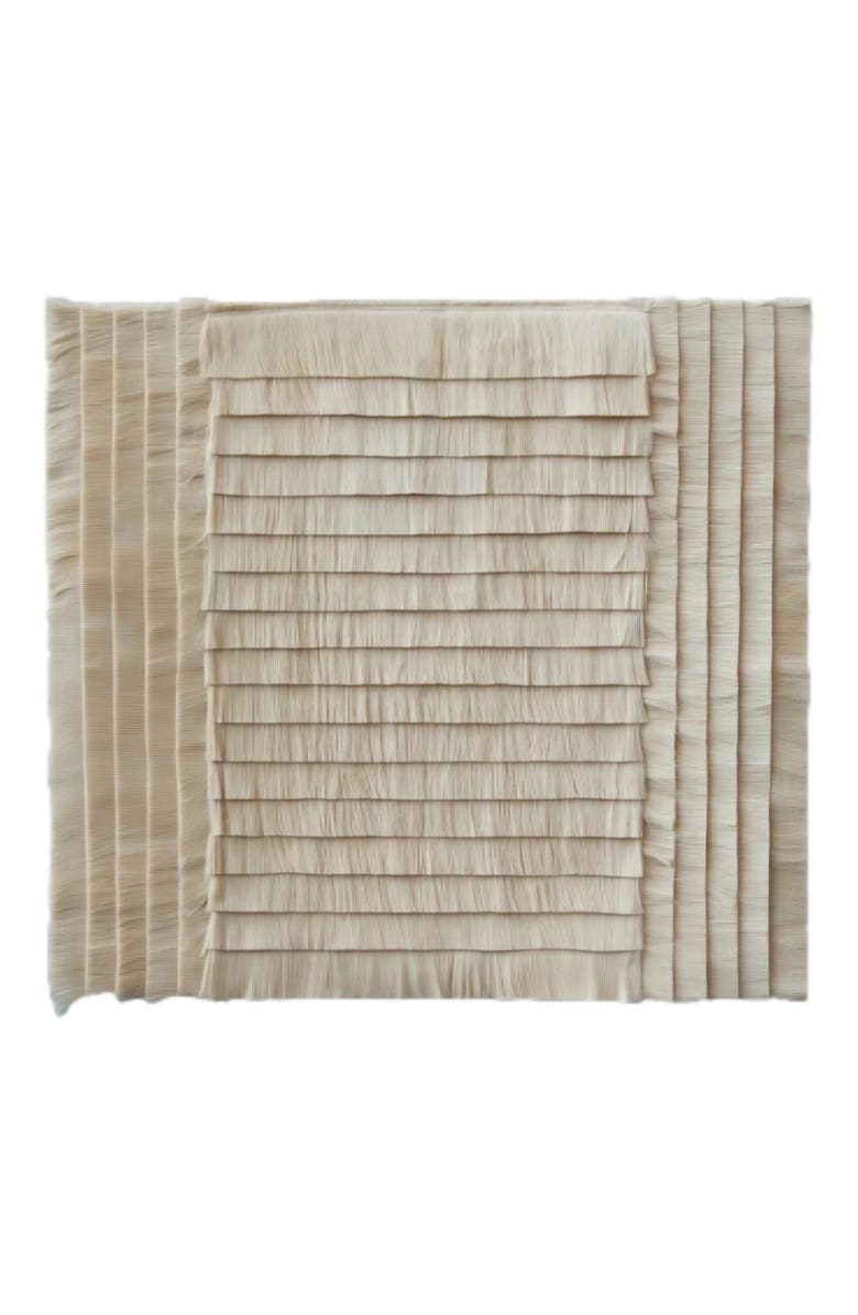 Caralarga Campo de Arroz Wall Tapestry, Alternate, color, Natural