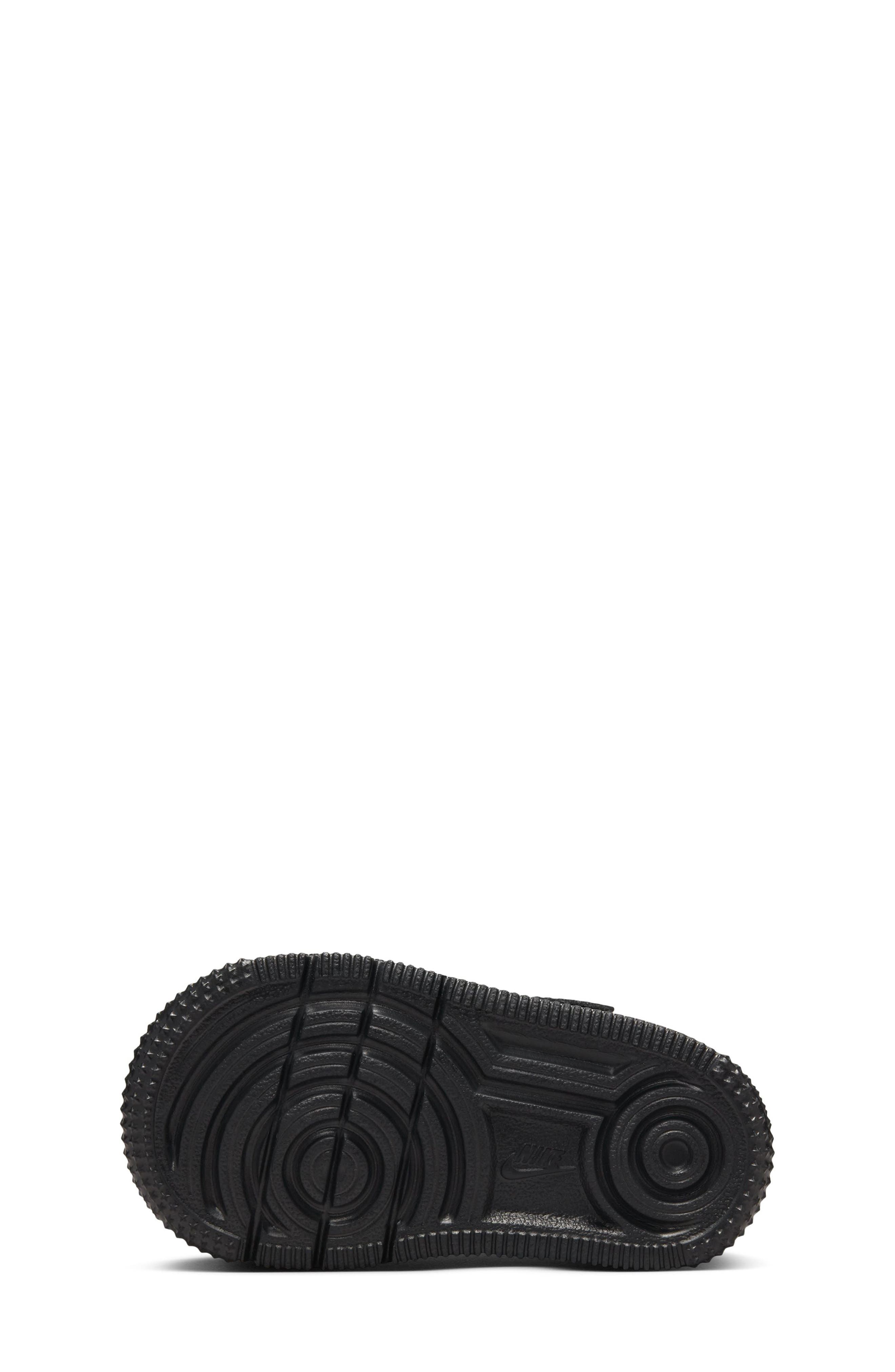 Nike Air Force 1 Low EasyOn Sneaker, Alternate, color, Black/ Black/ Black