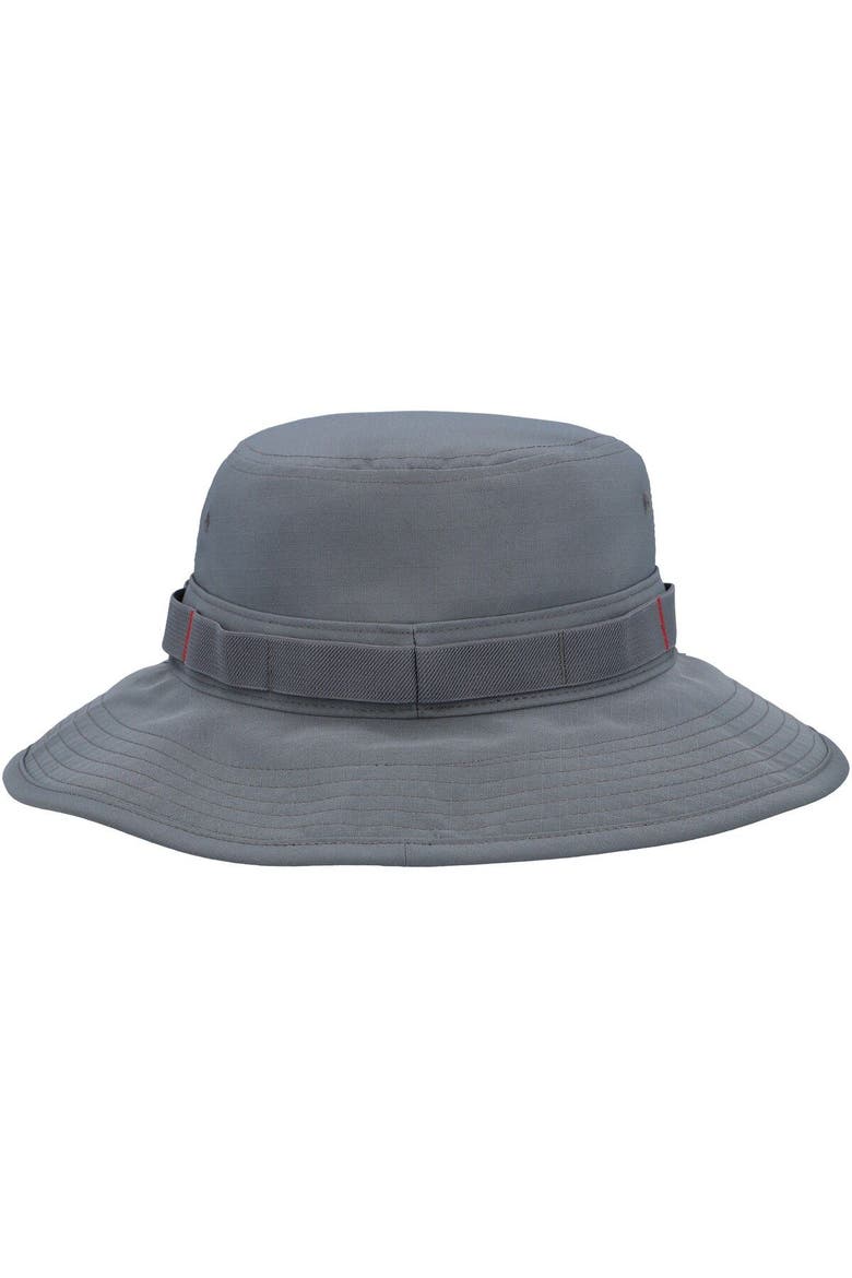Men's Nike Gray Canada Soccer Boonie Tri-Blend Performance Bucket Hat, Alternate, color, Gray