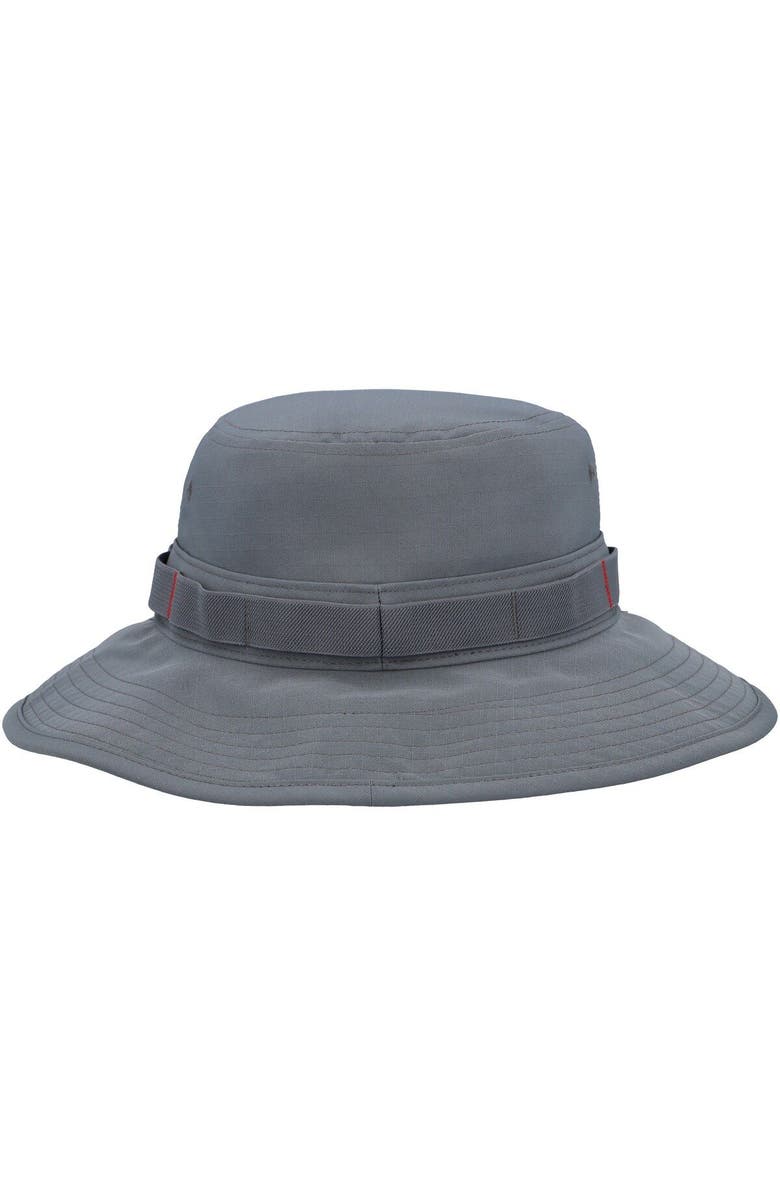 Nike Men's Nike Gray Canada Soccer Boonie Tri-Blend Performance Bucket Hat, Alternate, color, Gray