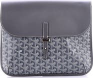 Pre-Owned Goyard Coursier Messenger Bag Coated Canvas and Leather