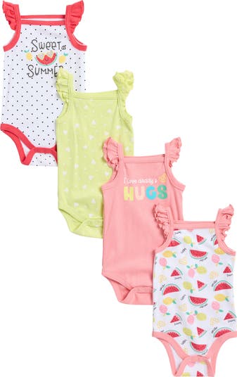 Ribbed Bodysuit, Skirted Bloomers & Headband Set