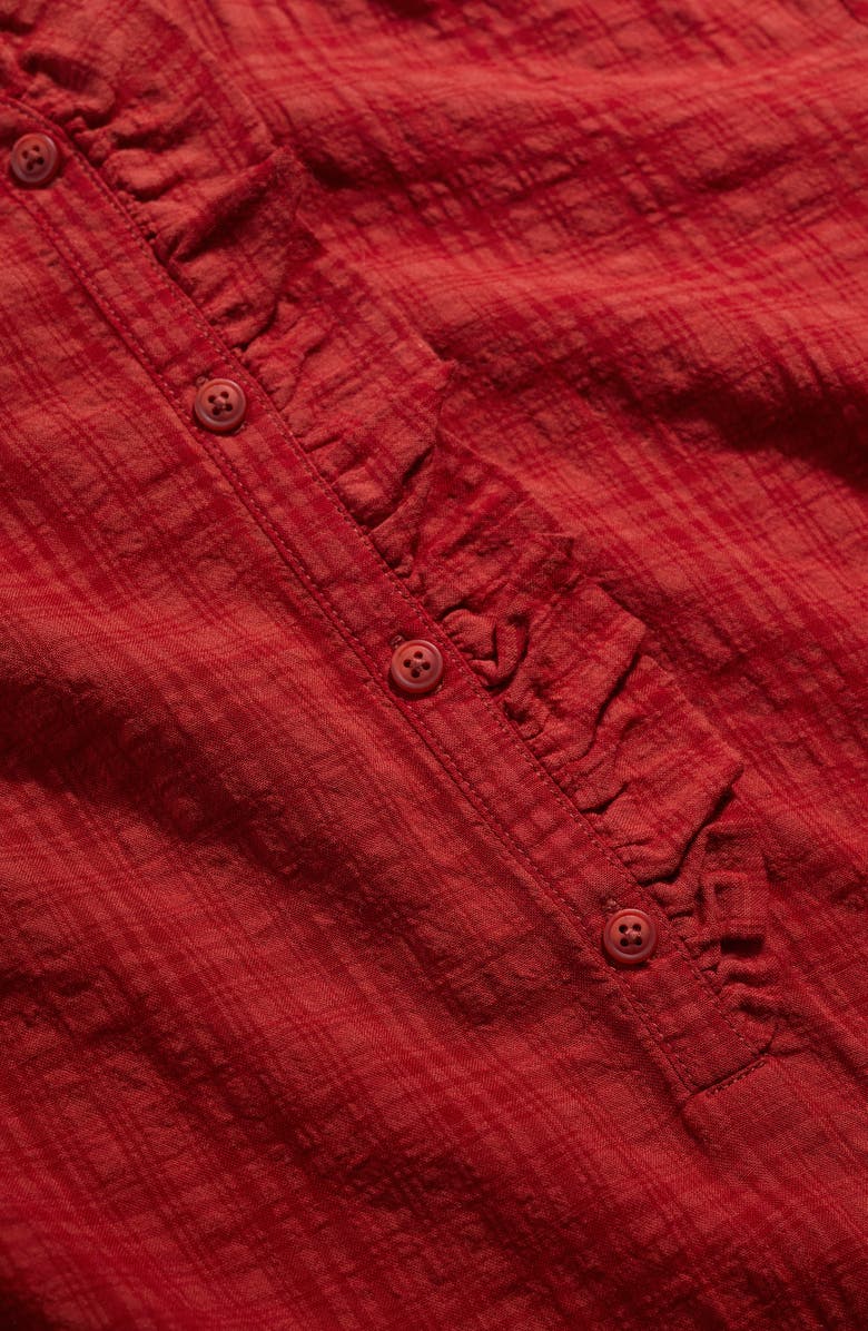 Seasalt Cornwall Feather Star Top, Alternate, color, Dark Cinnamon