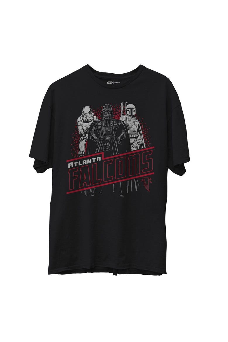 Men's Junk Food Black Atlanta Falcons Empire Star Wars T-Shirt, Alternate, color, Black