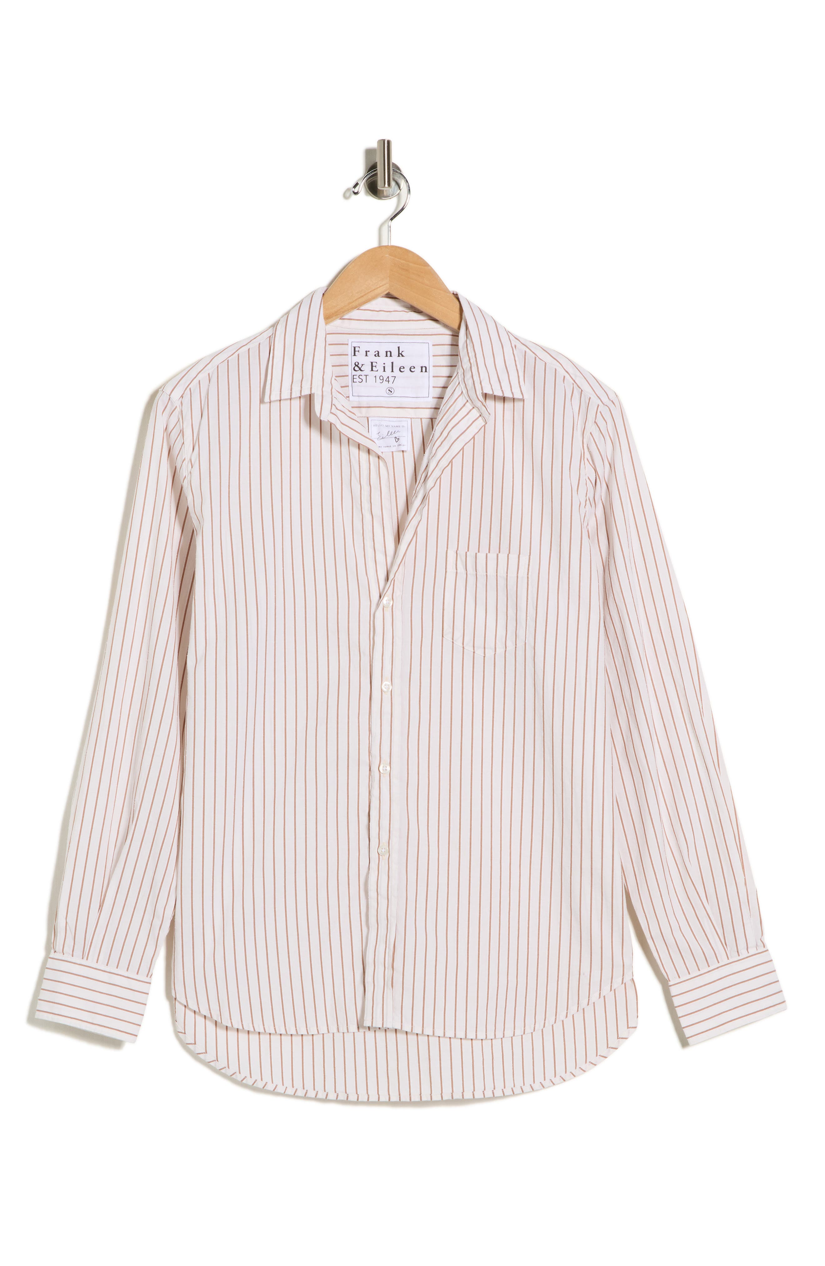 Frank & Eileen Eileen Relaxed Fit Stripe Button-Up Shirt