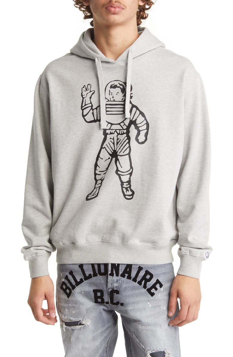 Billionaire Boys Club BB Waldo Oversize French Terry Graphic Hoodie, Main, color, 