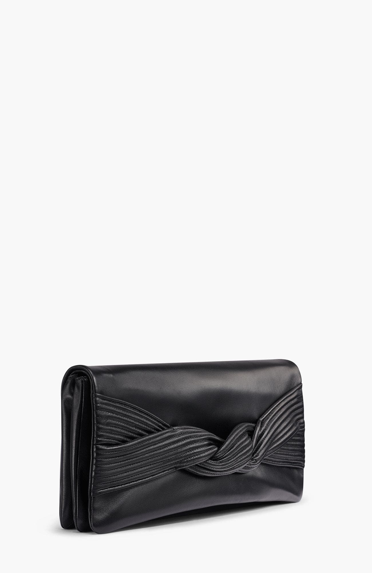 Grenadine Clutch, Alternate, color, Black/Gold