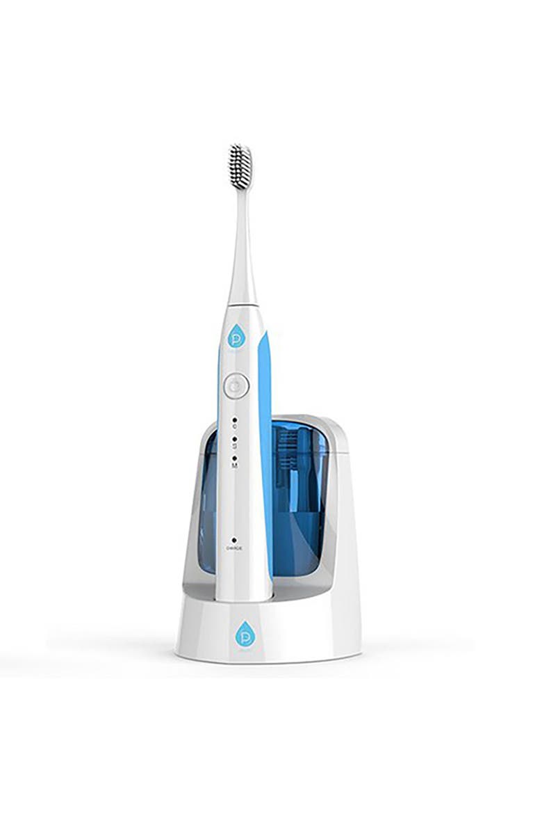 Sonic Toothbrush with UV Sanitizing Function in White, Alternate, color, White