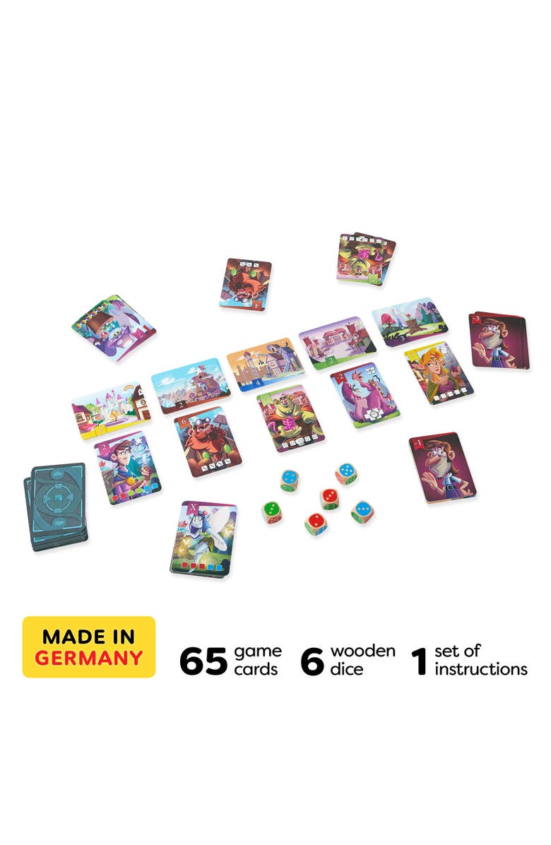 HABA King of The Dice - A Tricky Skill and Luck Dice Board Game, Perfect for Family Games and Kid Games for Ages 8 Years and Up, Alternate, color, Multi
