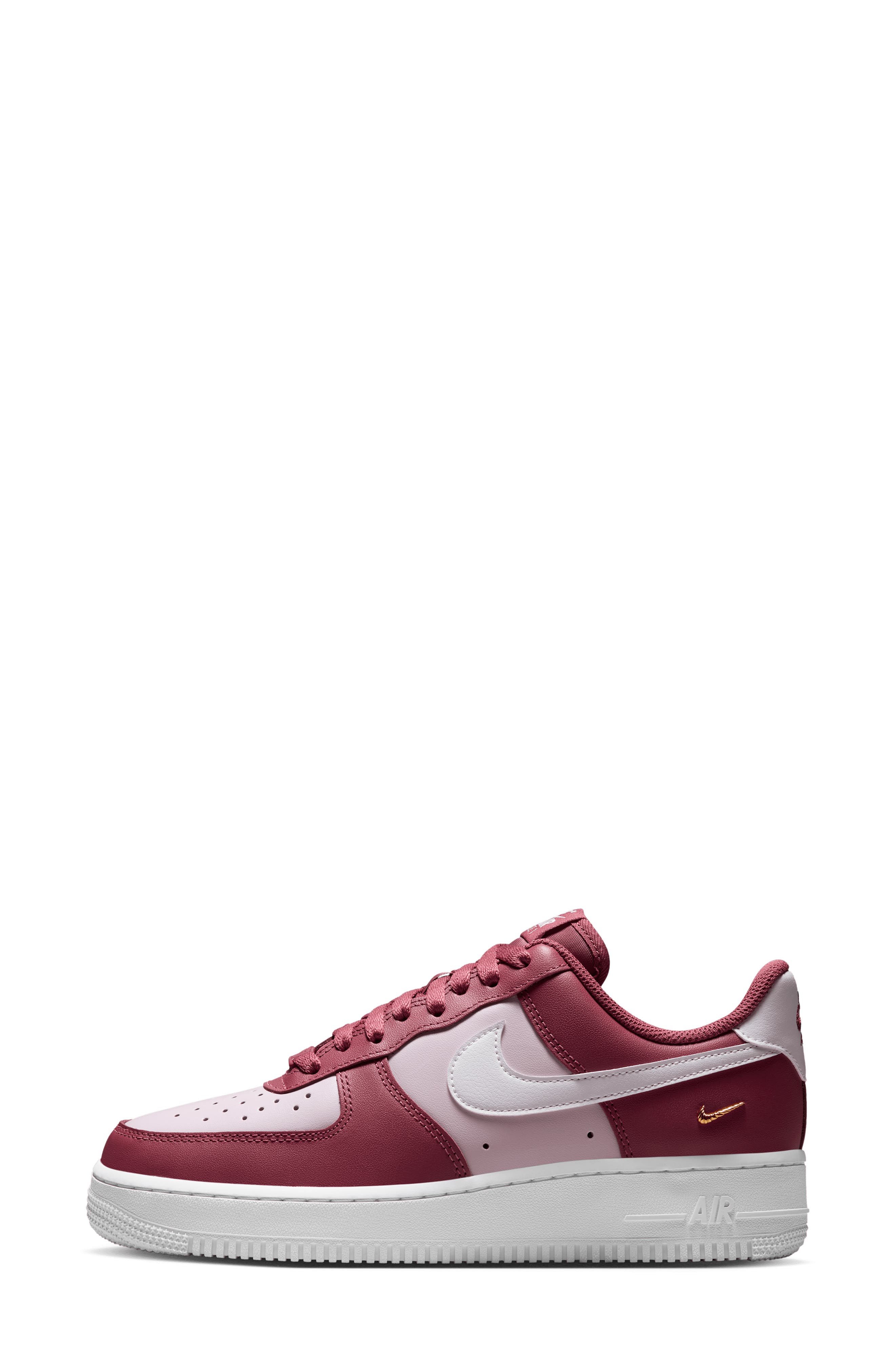 Air Force 1 '07 Basketball Sneaker, Alternate, color, PINK SMOKE/ LILAC/ GOLD/ WHITE
