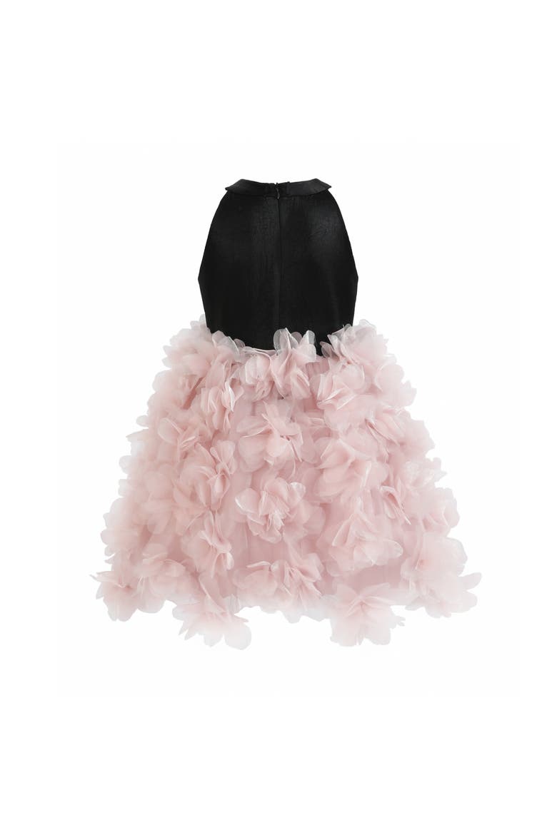 Valentina Tulle Bow Gown, Alternate, color, Pink
