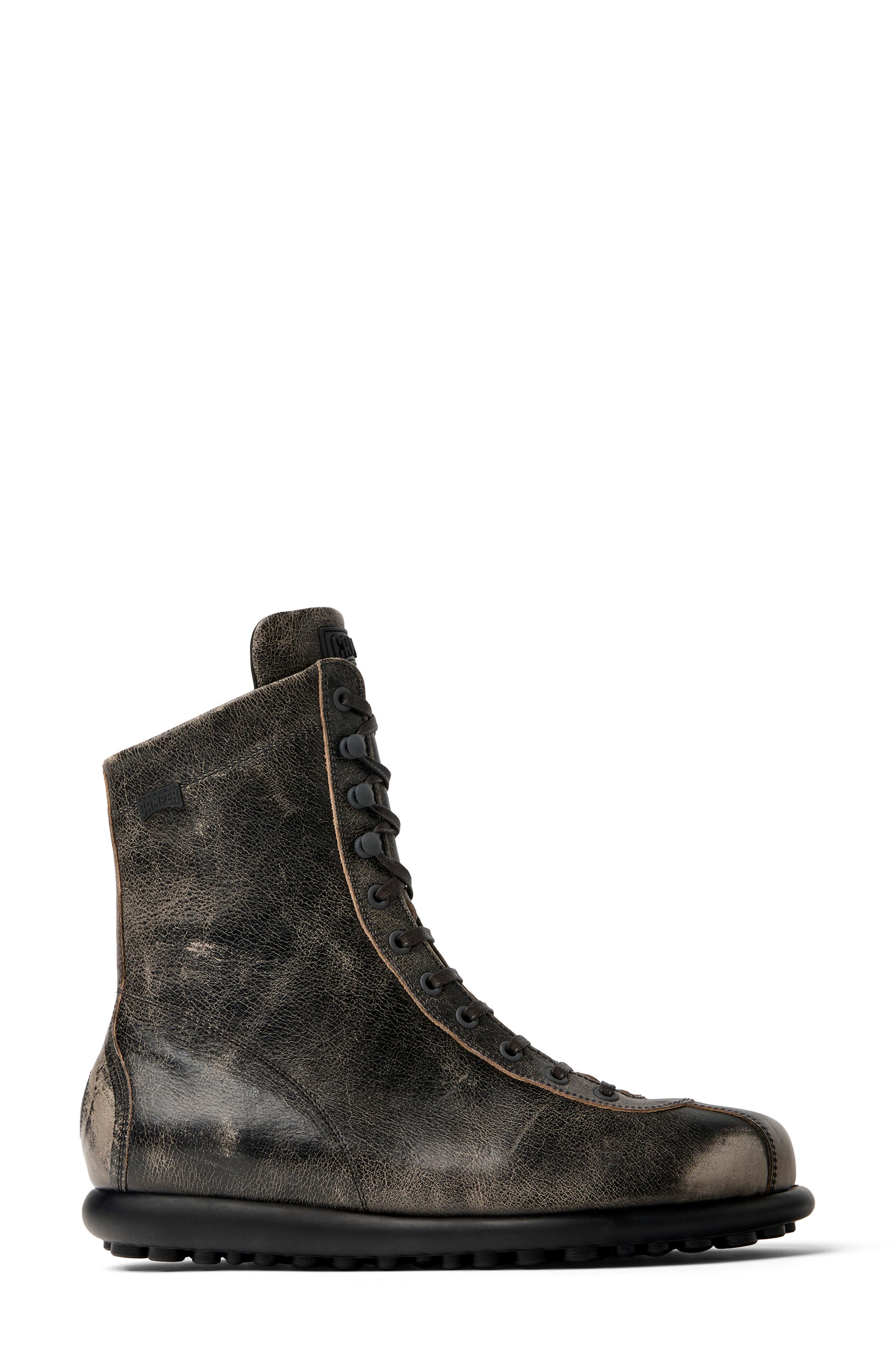 Camper Ariel Boxing Boot, Alternate, color, Black