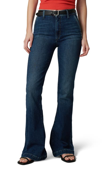 High waisted trouser jeans best sale