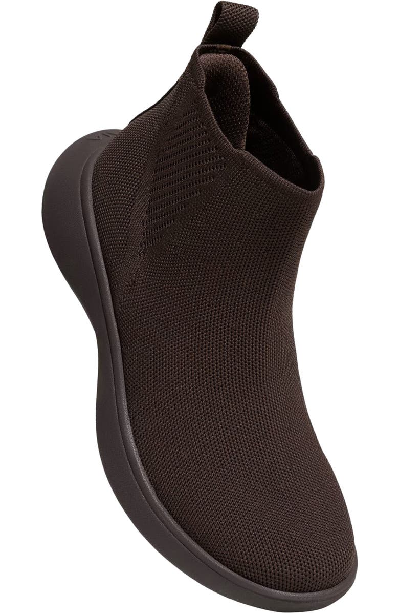 VIVAIA Round-Toe Slip-On Sneaker Boots, Alternate, color, Dark Chocolate