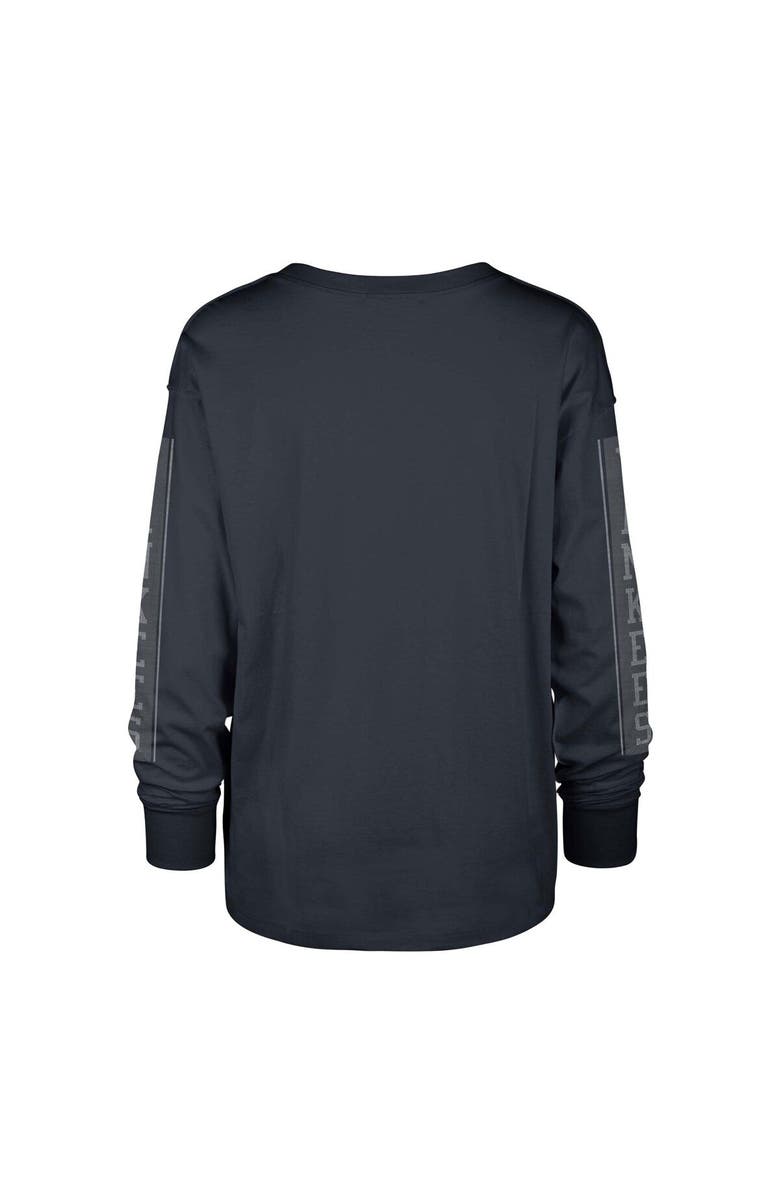 '47 Women's '47 Navy New York Yankees Statement Long Sleeve T-Shirt, Alternate, color, 