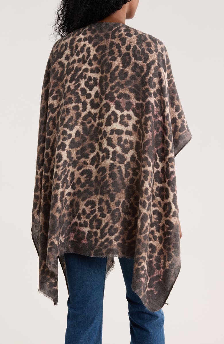 Vince Camuto Brushstroke Leopard Topper, Alternate, color, Taupe
