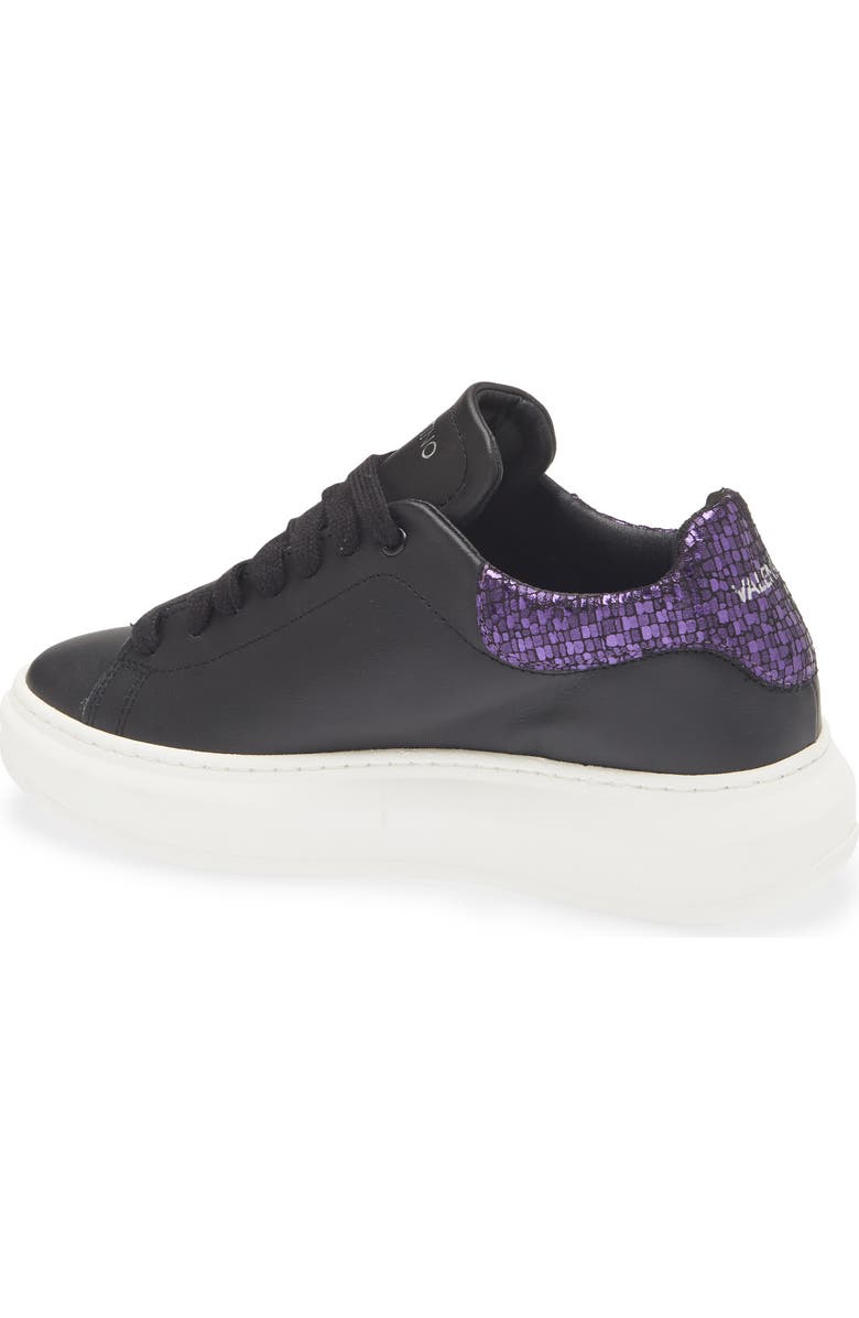 VALENTINO BY MARIO VALENTINO Fresia Vintage Low Top Sneaker, Alternate, color, Black Purple