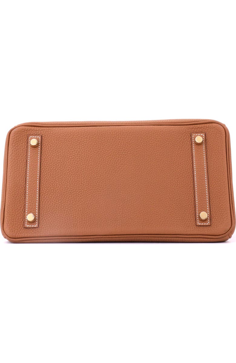 Pre-Owned Hermes Birkin Handbag Brown Togo with Gold Hardware 30, Alternate, color, Gold