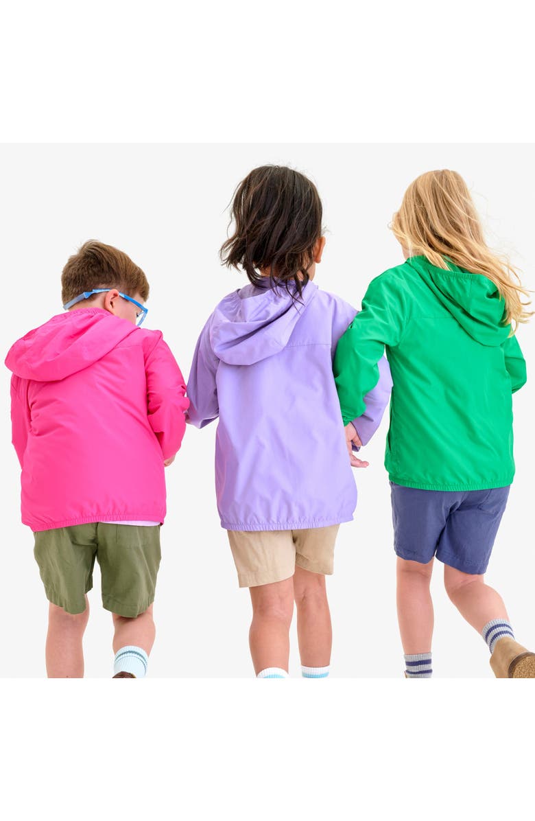 Primary Kids Packable Windbreaker, Alternate, color, Green Apple
