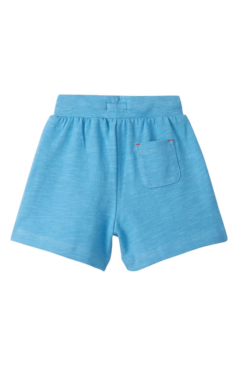 Hatley Kids' Slub Cotton Knit Drawstring Shorts, Alternate, color, Niagara