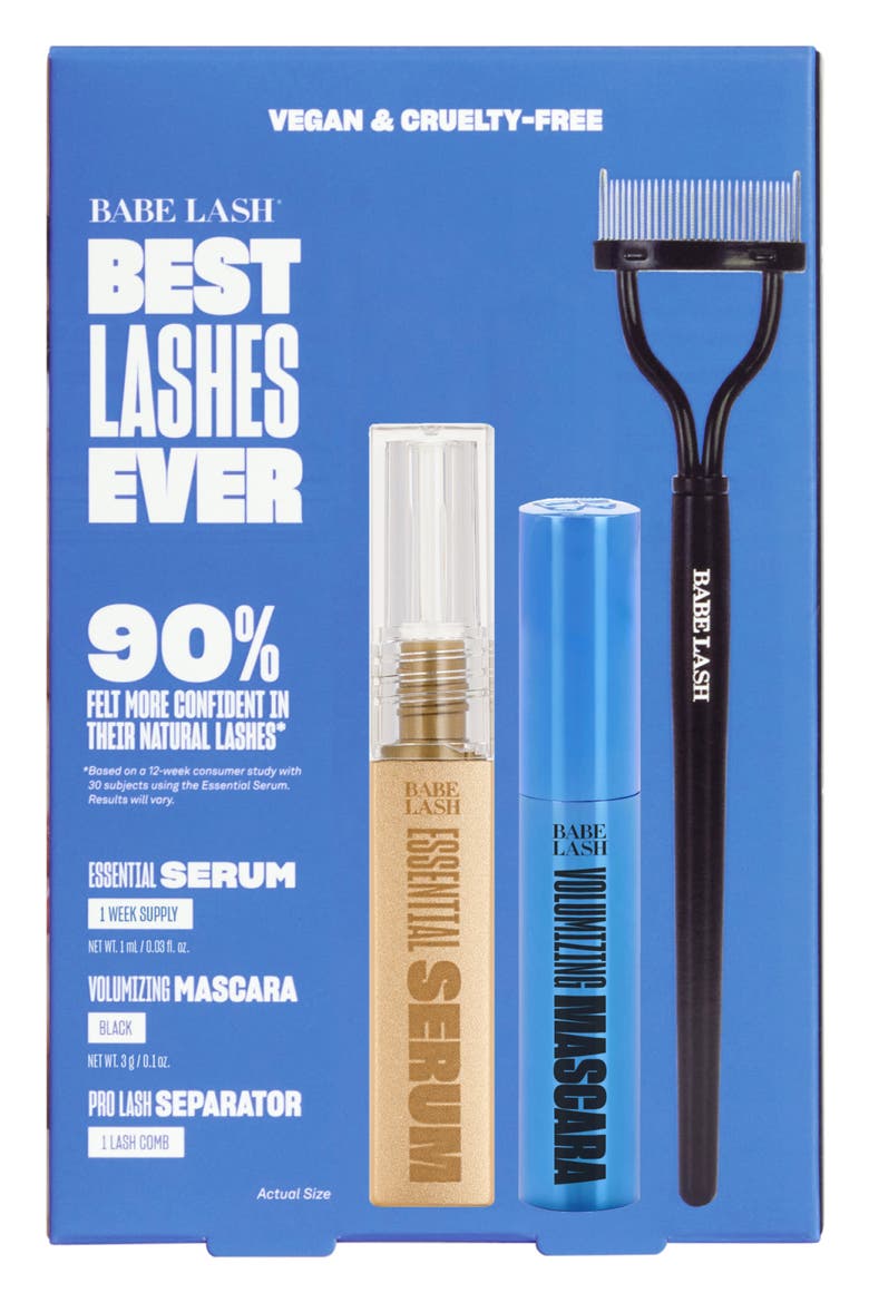 Babe Lash Best Lashes Ever Set $33 Value, Main, color, NO COLOR