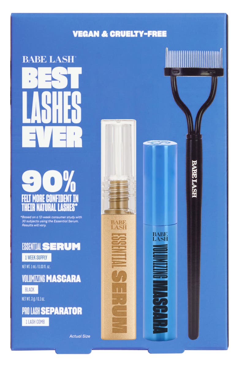 Babe Original Babe Lash Best Lashes Ever Set $33 Value, Main, color, 