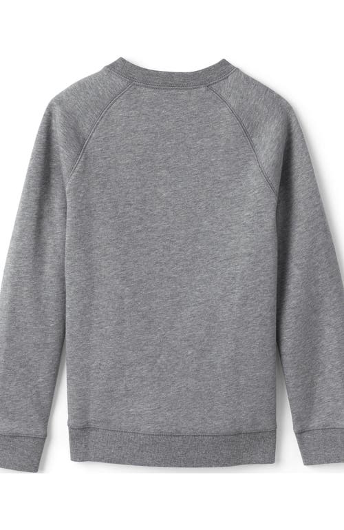 LANDS' END LANDS' END SCHOOL UNIFORM KIDS CREW SWEATSHIRT